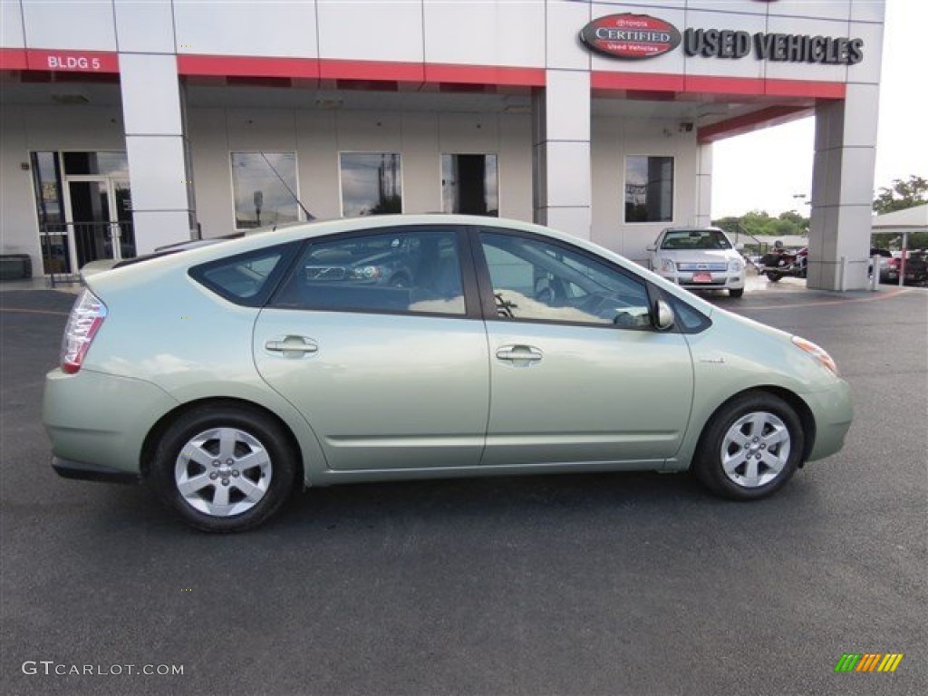 2007 Prius Hybrid - Silver Pine Green Mica / Bisque Beige photo #8