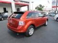 2008 Blazing Copper Metallic Ford Edge SE  photo #7