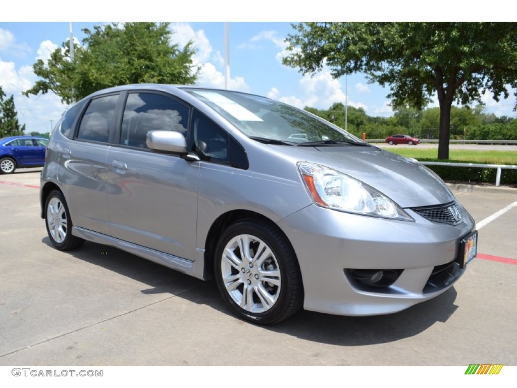 Storm Silver Metallic 2010 Honda Fit Sport Exterior Photo #83684980
