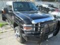 2008 Black Ford F350 Super Duty Lariat Crew Cab 4x4 Dually  photo #1