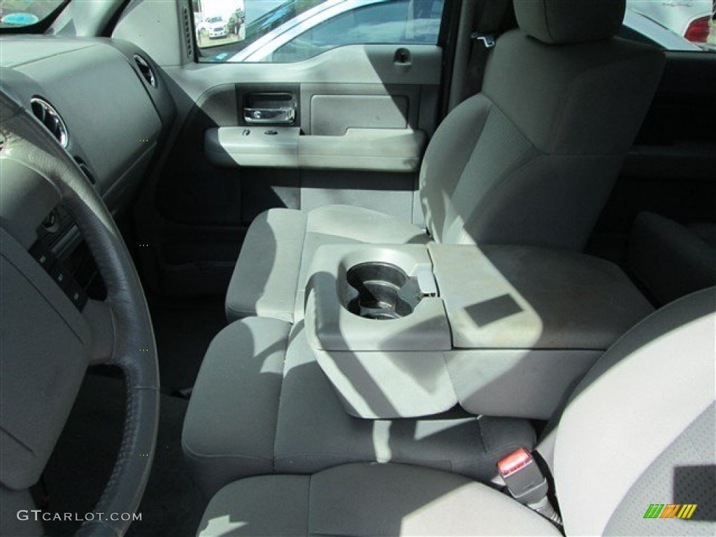 2008 F150 XLT SuperCrew 4x4 - Silver Metallic / Medium Flint Grey photo #6