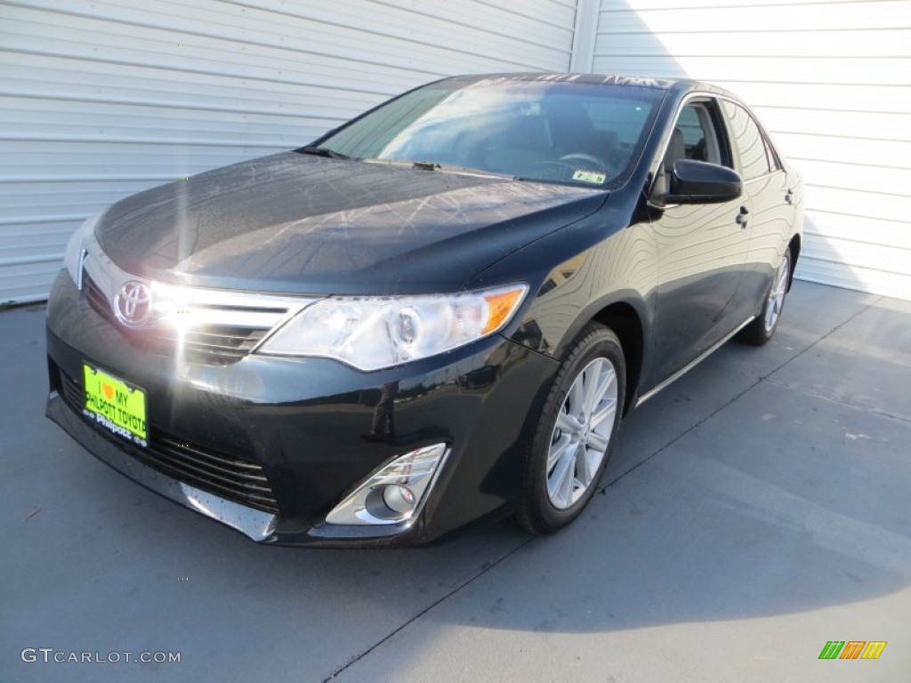 2013 Camry XLE - Cosmic Gray Metallic / Ash photo #7