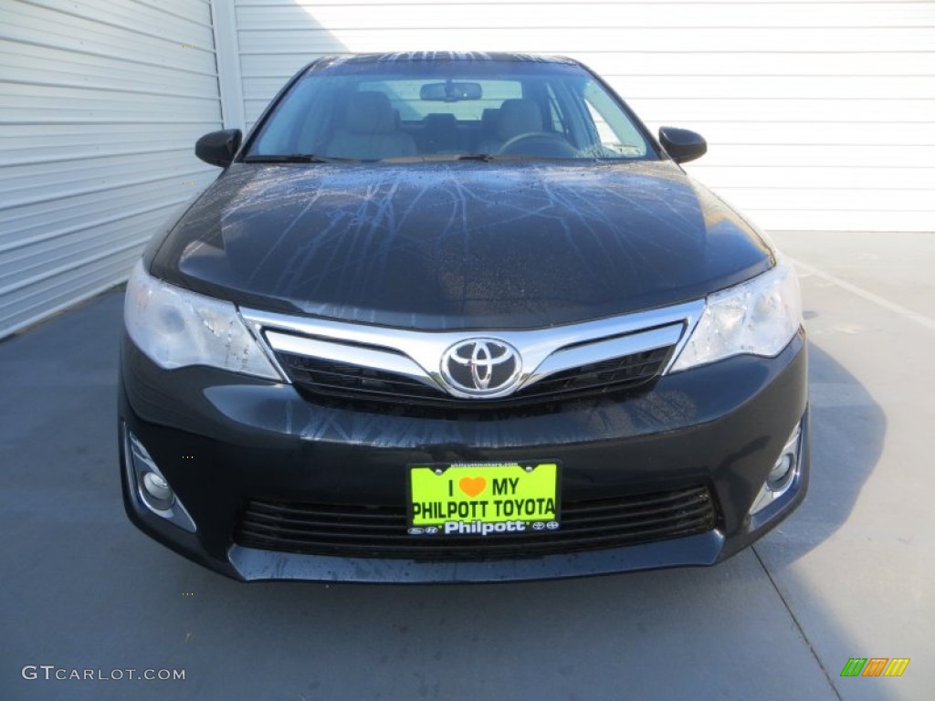 2013 Camry XLE - Cosmic Gray Metallic / Ash photo #8