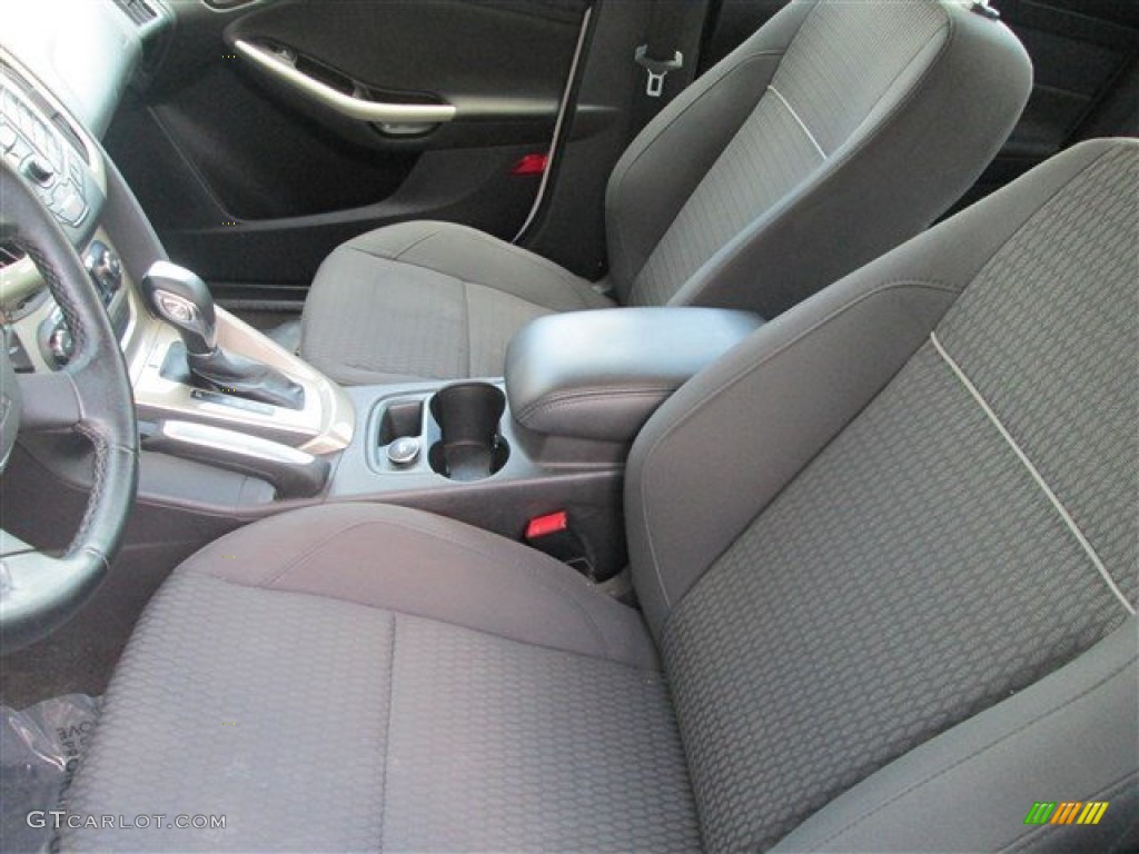 2012 Focus SEL Sedan - Oxford White / Charcoal Black photo #11