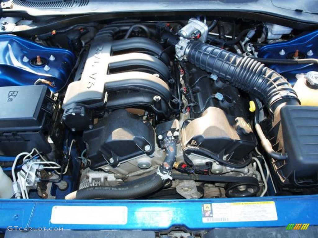 2009 300 LX - Deep Water Blue Pearl / Dark Slate Gray photo #7