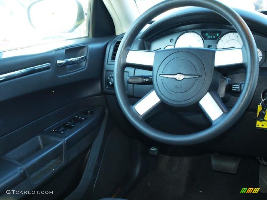 2009 300 LX - Deep Water Blue Pearl / Dark Slate Gray photo #11