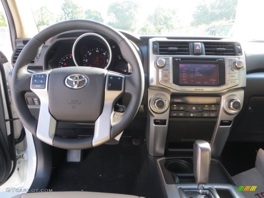 2013 4Runner Limited - Blizzard White Pearl / Sand Beige Leather photo #25