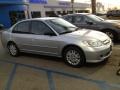 Satin Silver Metallic - Civic LX Sedan Photo No. 2