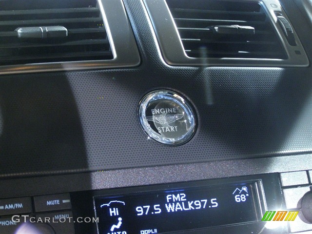 2007 V8 Vantage Coupe - Vertigo Blue / Obsidian Black photo #9
