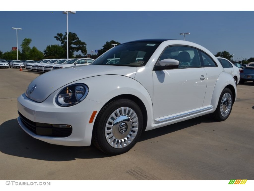 2013 Beetle 2.5L - Candy White / Beige photo #1
