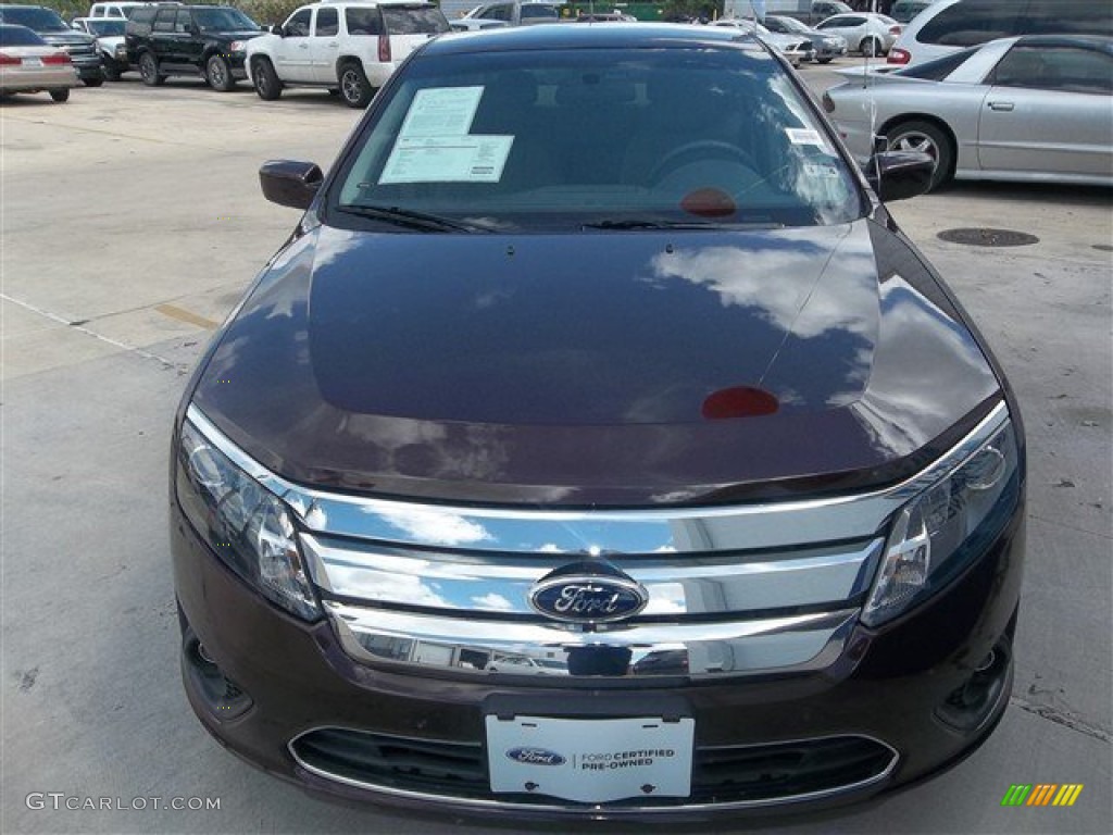 2012 Fusion SE - Bordeaux Reserve Metallic / Medium Light Stone photo #1