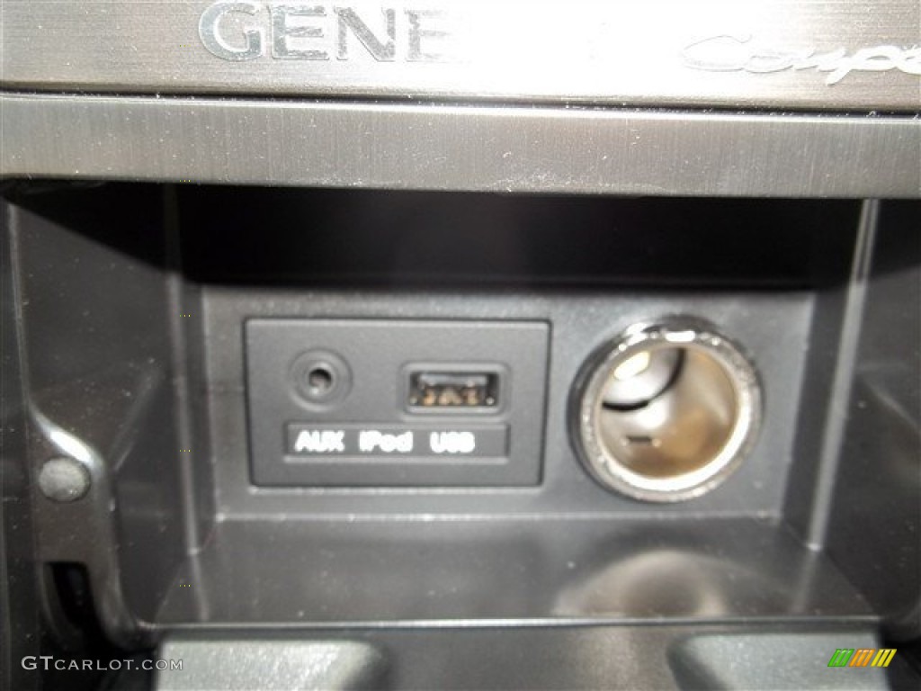 2013 Genesis Coupe 2.0T - Platinum Metallic / Black Cloth photo #22