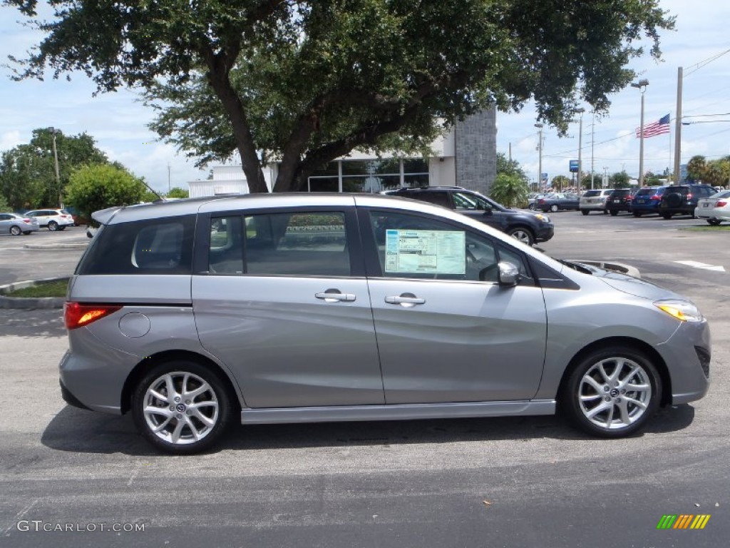 Liquid Silver Metallic 2013 Mazda MAZDA5 Touring Exterior Photo #83693053