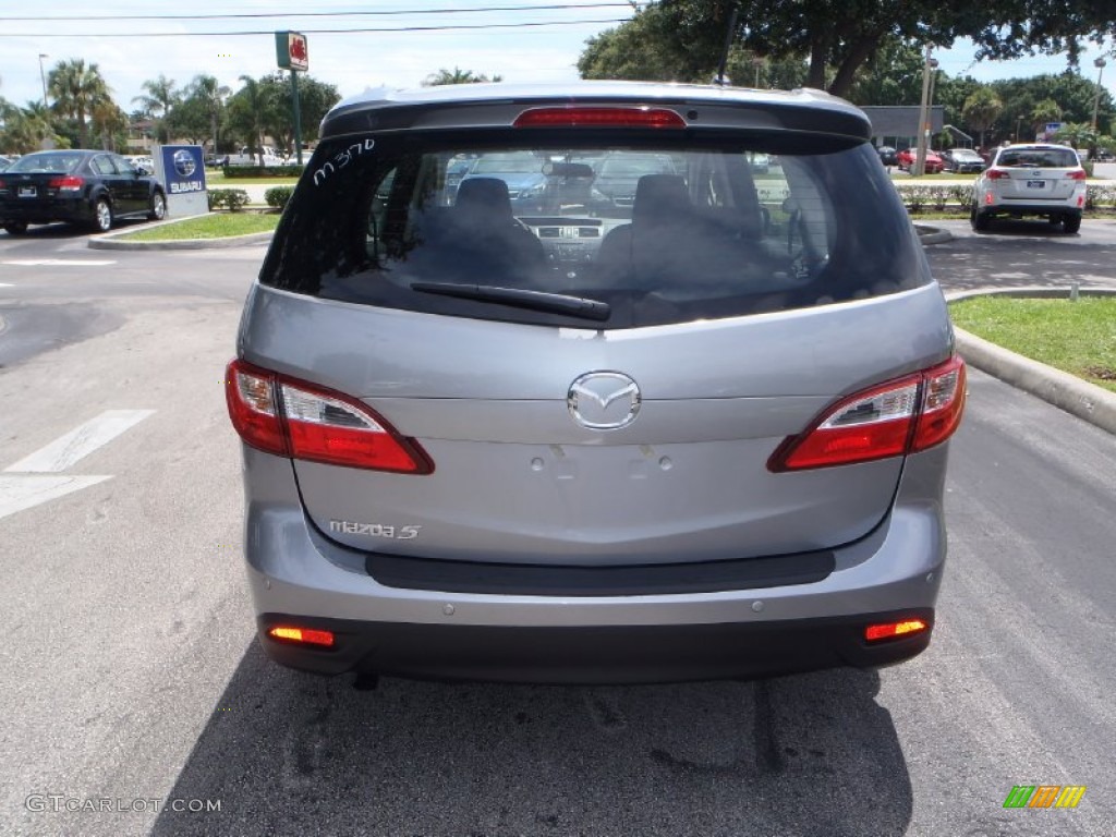 2013 MAZDA5 Touring - Liquid Silver Metallic / Black photo #3