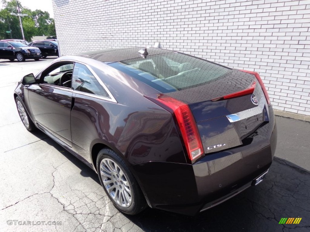 Majestic Plum Metallic 2014 Cadillac CTS 4 Coupe AWD Exterior Photo #83693107