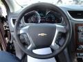 Ebony 2014 Chevrolet Traverse LT Steering Wheel
