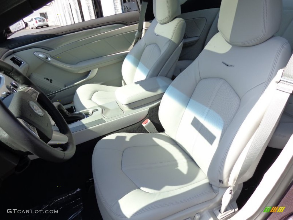 Light Titanium/Ebony Interior 2014 Cadillac CTS 4 Coupe AWD Photo #83693320
