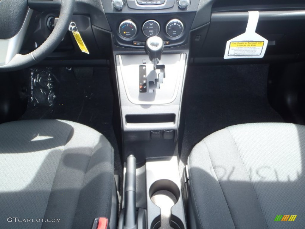 2013 MAZDA5 Touring - Liquid Silver Metallic / Black photo #15