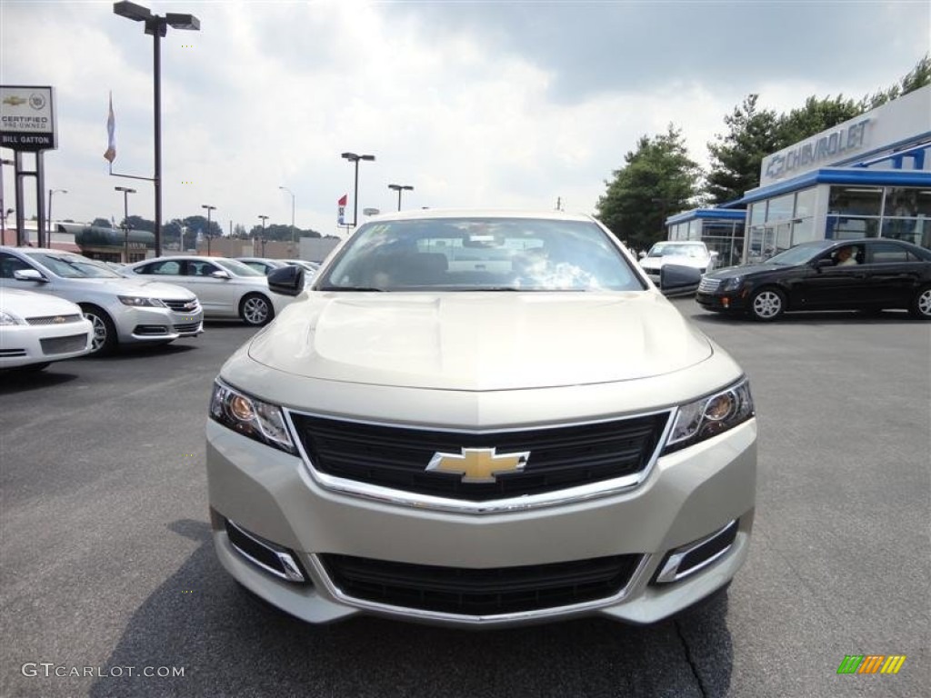2014 Impala LS - Champagne Silver Metallic / Jet Black/Dark Titanium photo #2