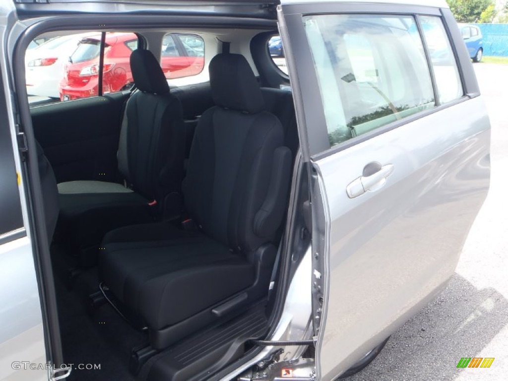 2013 MAZDA5 Touring - Liquid Silver Metallic / Black photo #17