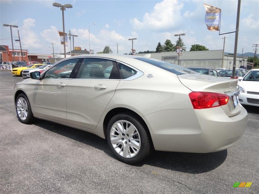 2014 Impala LS - Champagne Silver Metallic / Jet Black/Dark Titanium photo #5