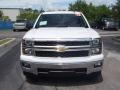 Summit White - Silverado 1500 LT Crew Cab Photo No. 7