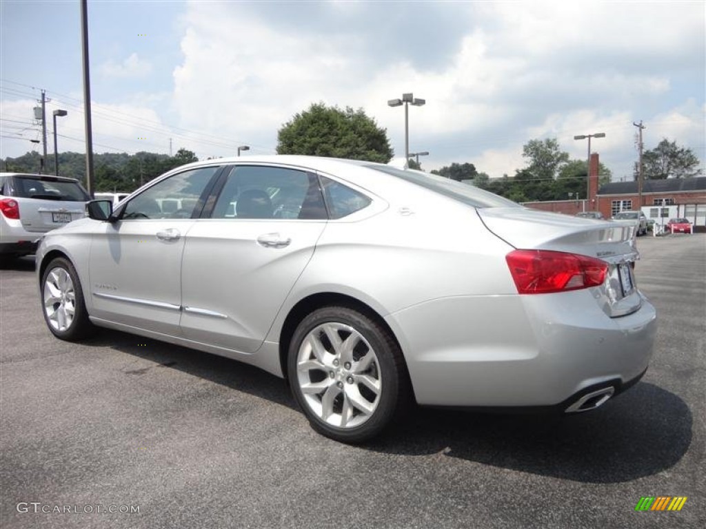 2014 Impala LTZ - Silver Ice Metallic / Jet Black photo #5