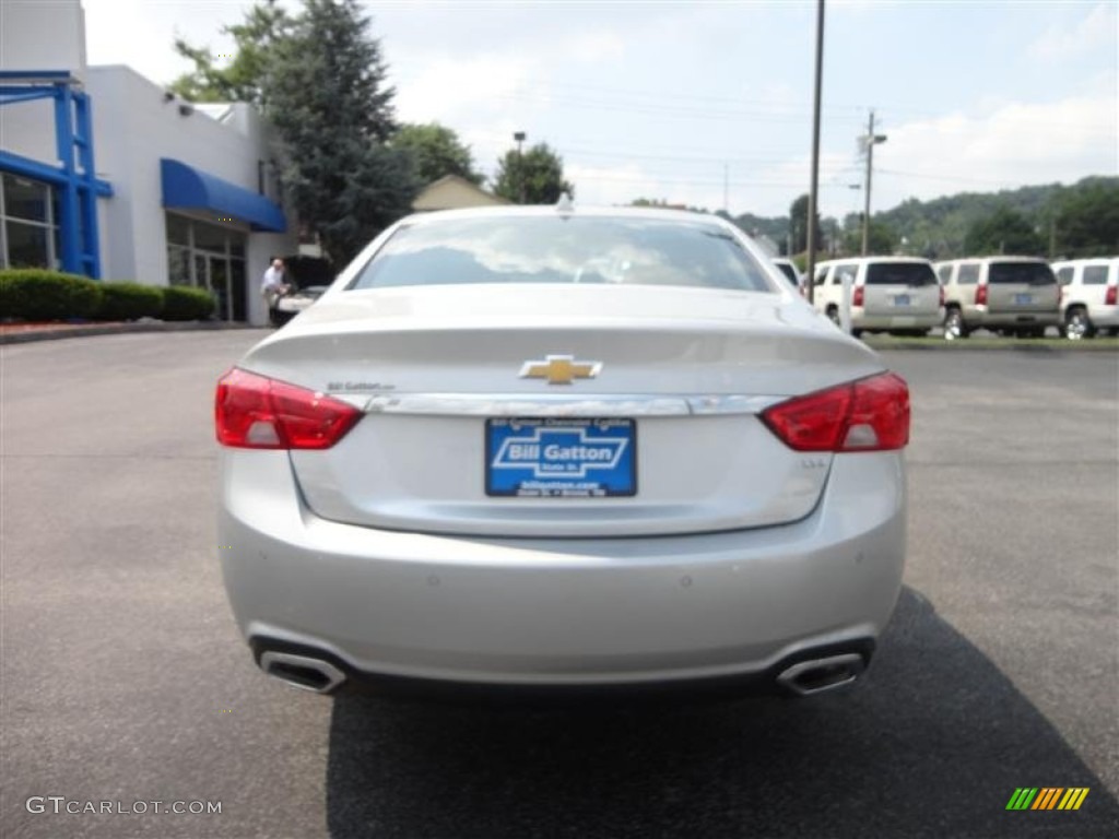 2014 Impala LTZ - Silver Ice Metallic / Jet Black photo #6