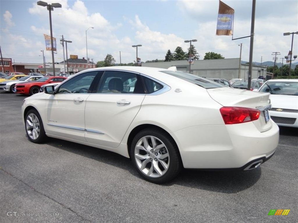 2014 Impala LTZ - White Diamond Tricoat / Jet Black/Dark Titanium photo #5
