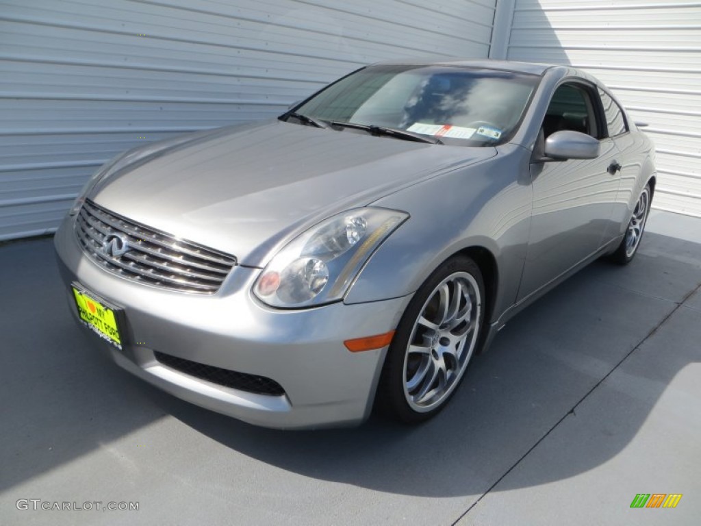 2005 G 35 Coupe - Diamond Graphite Metallic / Graphite photo #7