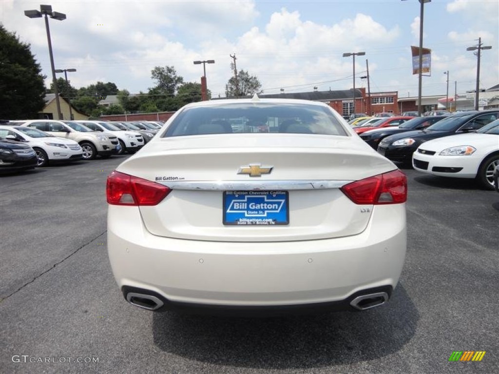 2014 Impala LTZ - White Diamond Tricoat / Jet Black/Dark Titanium photo #6