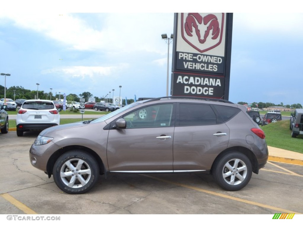 2009 Murano S - Tinted Bronze Metallic / Black photo #2