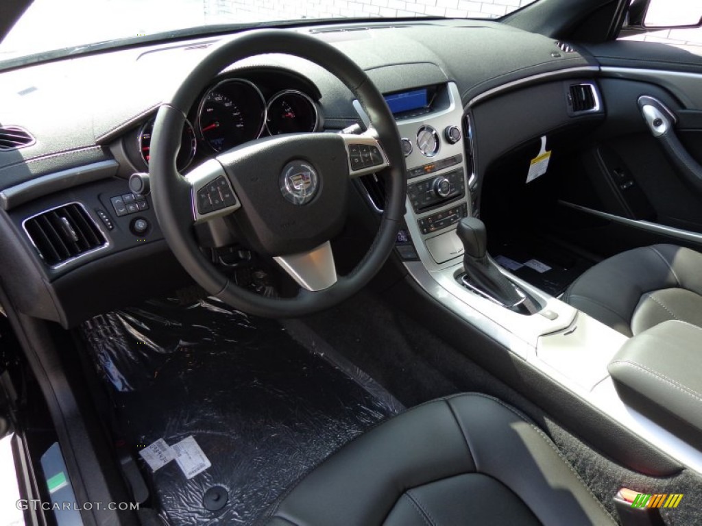 Ebony/Ebony Interior 2014 Cadillac CTS Coupe Photo #83694337