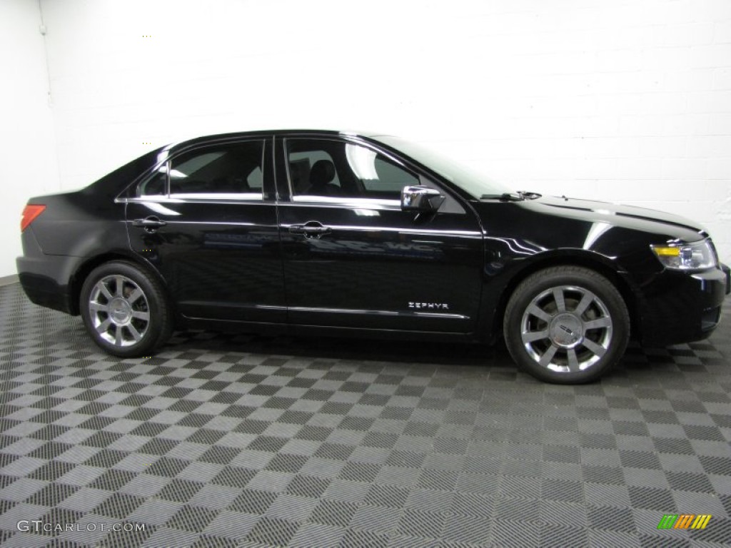 2006 Zephyr  - Black Clearcoat / Dark Charcoal photo #3