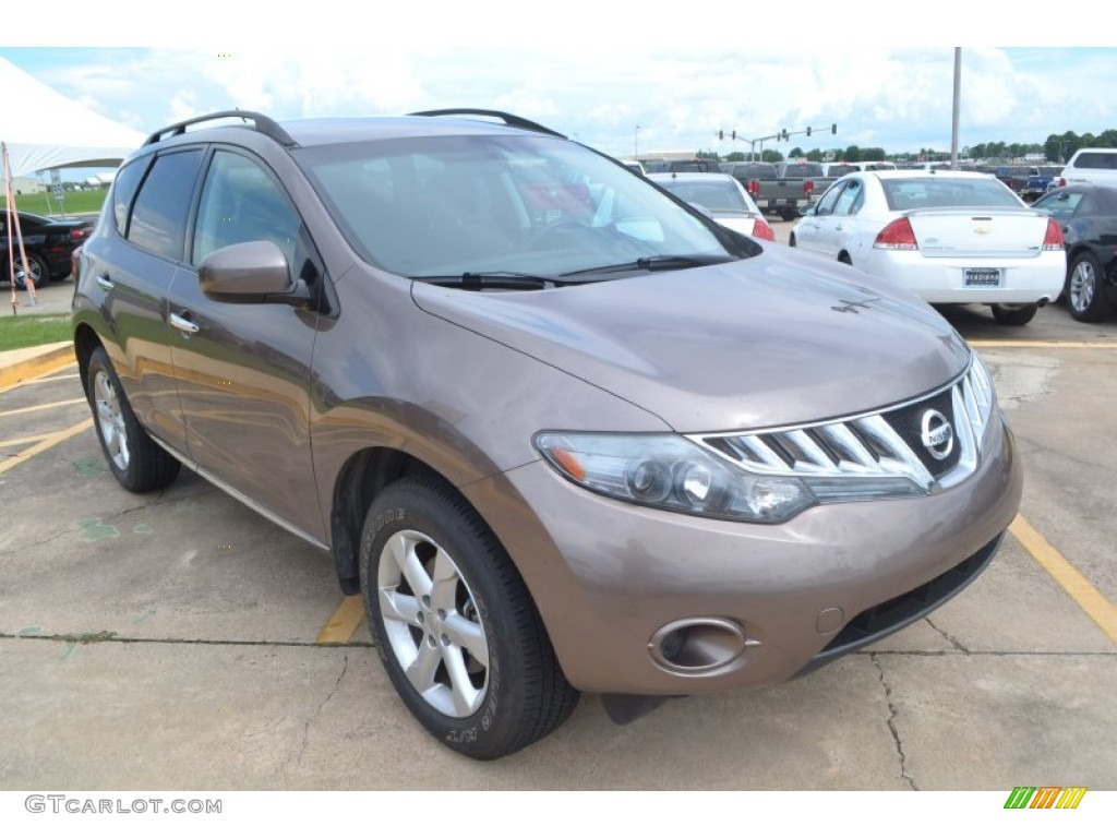 2009 Murano S - Tinted Bronze Metallic / Black photo #6