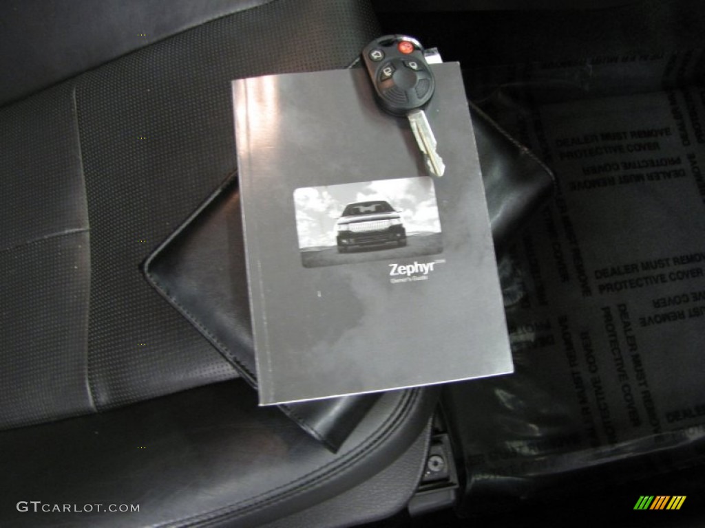 2006 Zephyr  - Black Clearcoat / Dark Charcoal photo #29