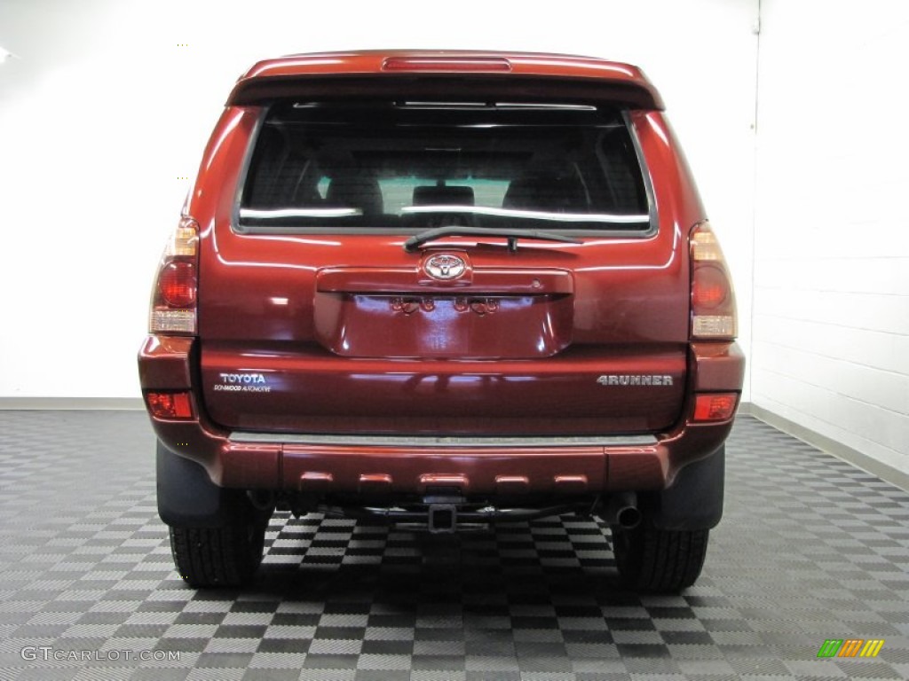 2005 4Runner SR5 4x4 - Salsa Red Pearl / Stone photo #4