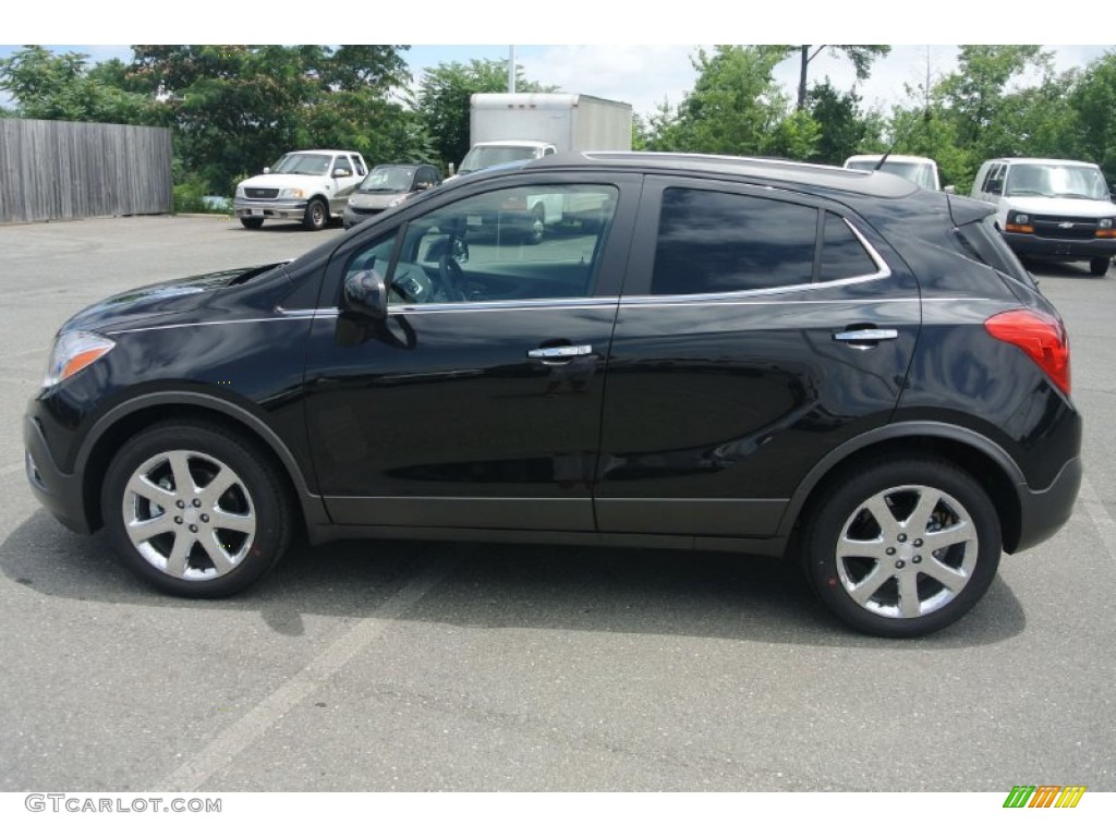 2013 Encore Premium - Carbon Black Metallic / Titanium photo #3