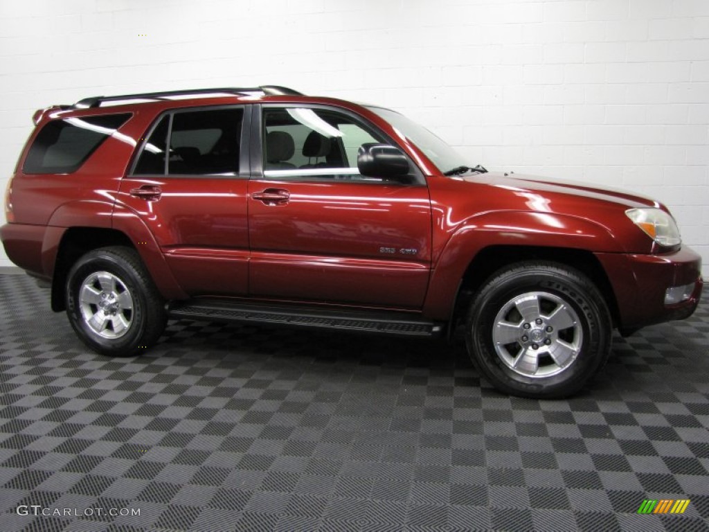 2005 4Runner SR5 4x4 - Salsa Red Pearl / Stone photo #8