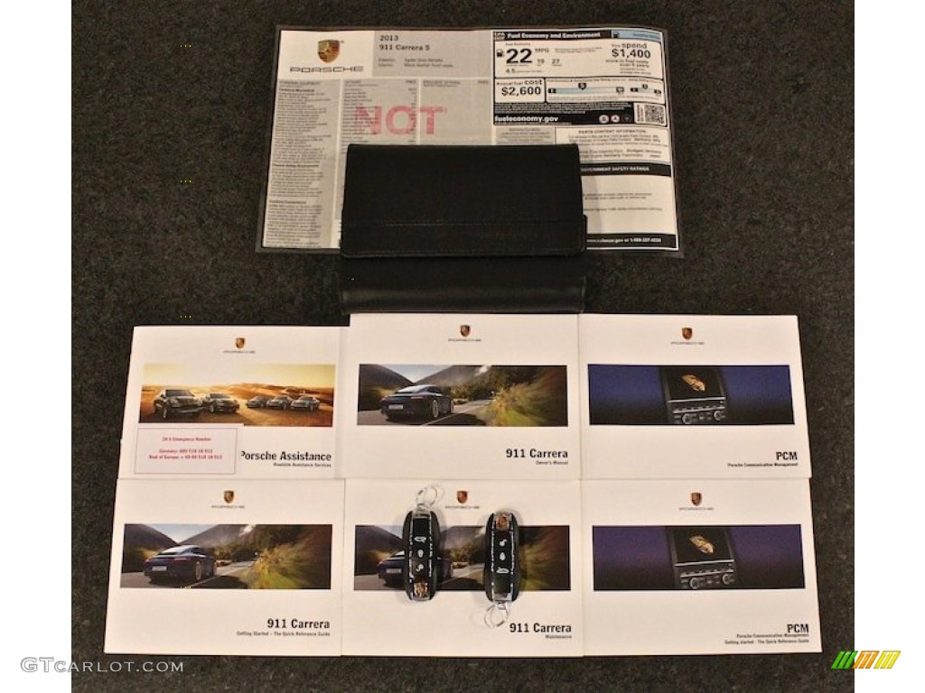 2013 Porsche 911 Carrera S Coupe Books/Manuals Photo #83695393