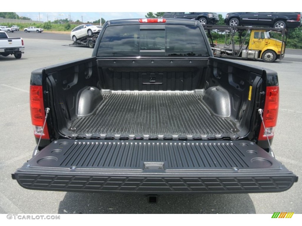 2013 Sierra 1500 SLE Crew Cab - Onyx Black / Light Titanium/Dark Titanium photo #14