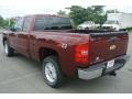 2013 Deep Ruby Metallic Chevrolet Silverado 1500 LT Extended Cab 4x4  photo #9