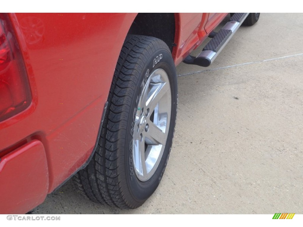 2012 Ram 1500 Sport Quad Cab 4x4 - Flame Red / Dark Slate Gray photo #7