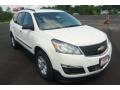 White 2013 Chevrolet Traverse LS