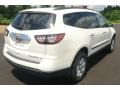 2013 White Chevrolet Traverse LS  photo #5