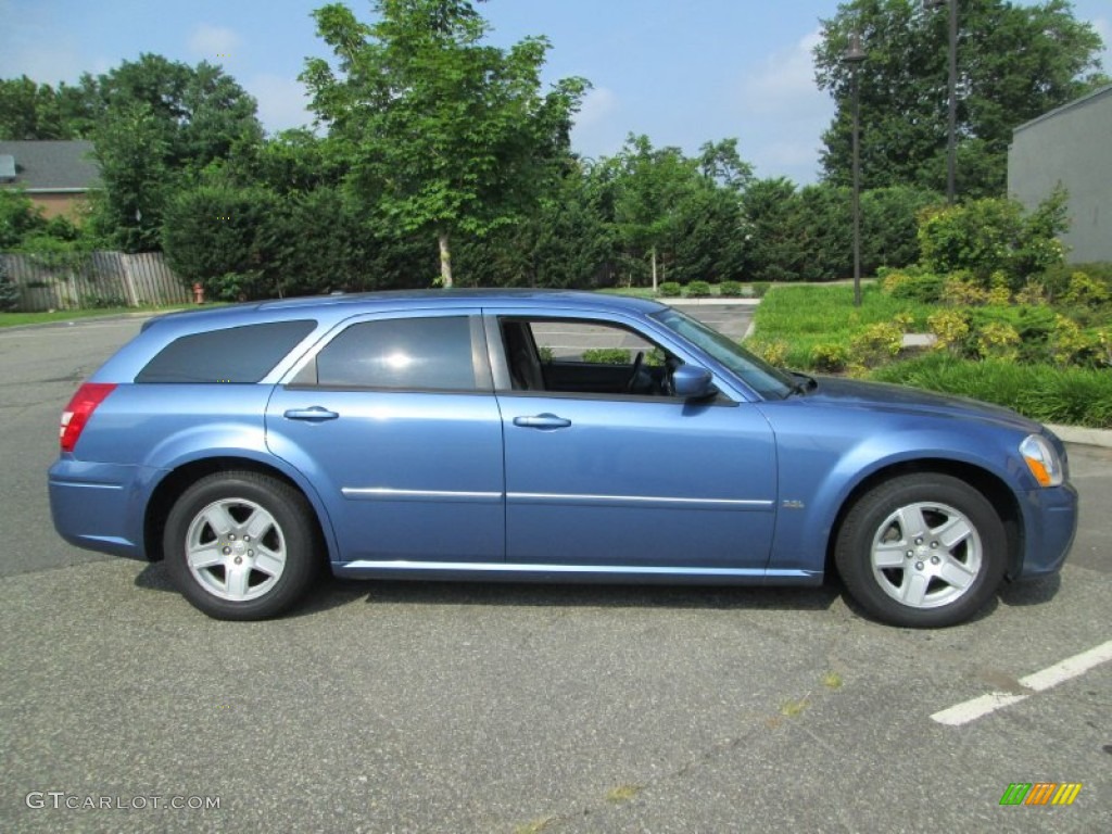 2007 Magnum SXT - Marine Blue Pearl / Dark Slate Gray/Light Graystone photo #9