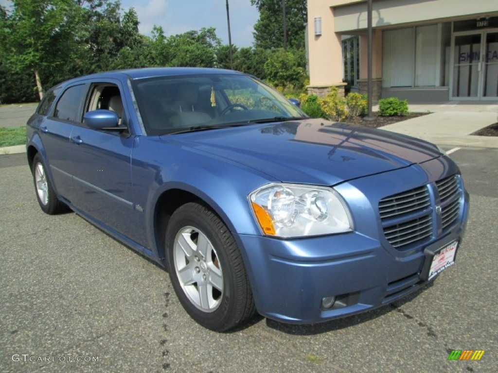 2007 Magnum SXT - Marine Blue Pearl / Dark Slate Gray/Light Graystone photo #11