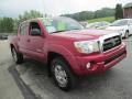 2007 Impulse Red Pearl Toyota Tacoma V6 TRD Double Cab 4x4  photo #5