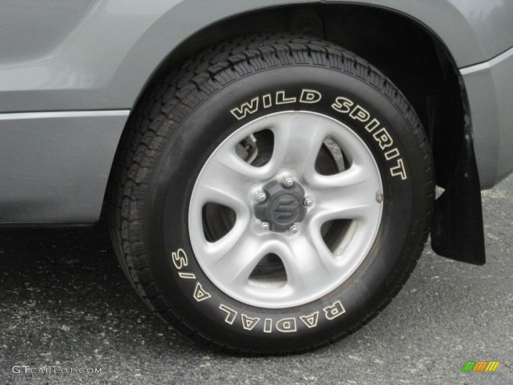 2009 Grand Vitara Premium 4x4 - Slate Grey Metallic / Black photo #3