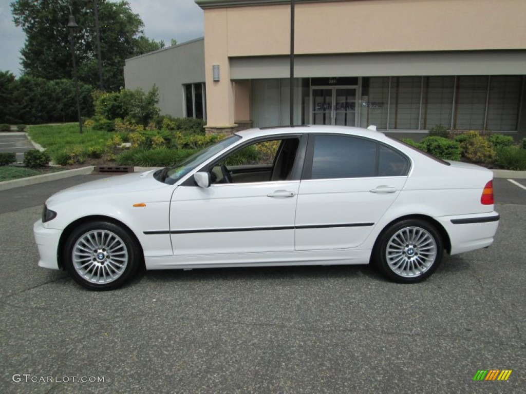 Alpine White BMW 3 Series